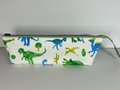 Dino Watercolors Triangle Zip Bag