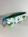 Dino Watercolors Triangle Zip Bag