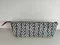 Stripey Stripey Triangle Zip Bag