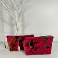 Velvet Birds Little Zippy Bag