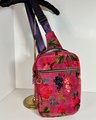 Velvet Birds Sling Cross Body Bag