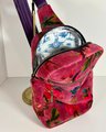 Velvet Birds Sling Cross Body Bag
