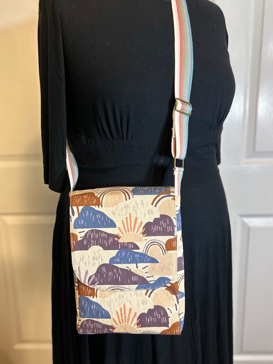 Sunny Day Rainy Day Snappy Cross Body Bag