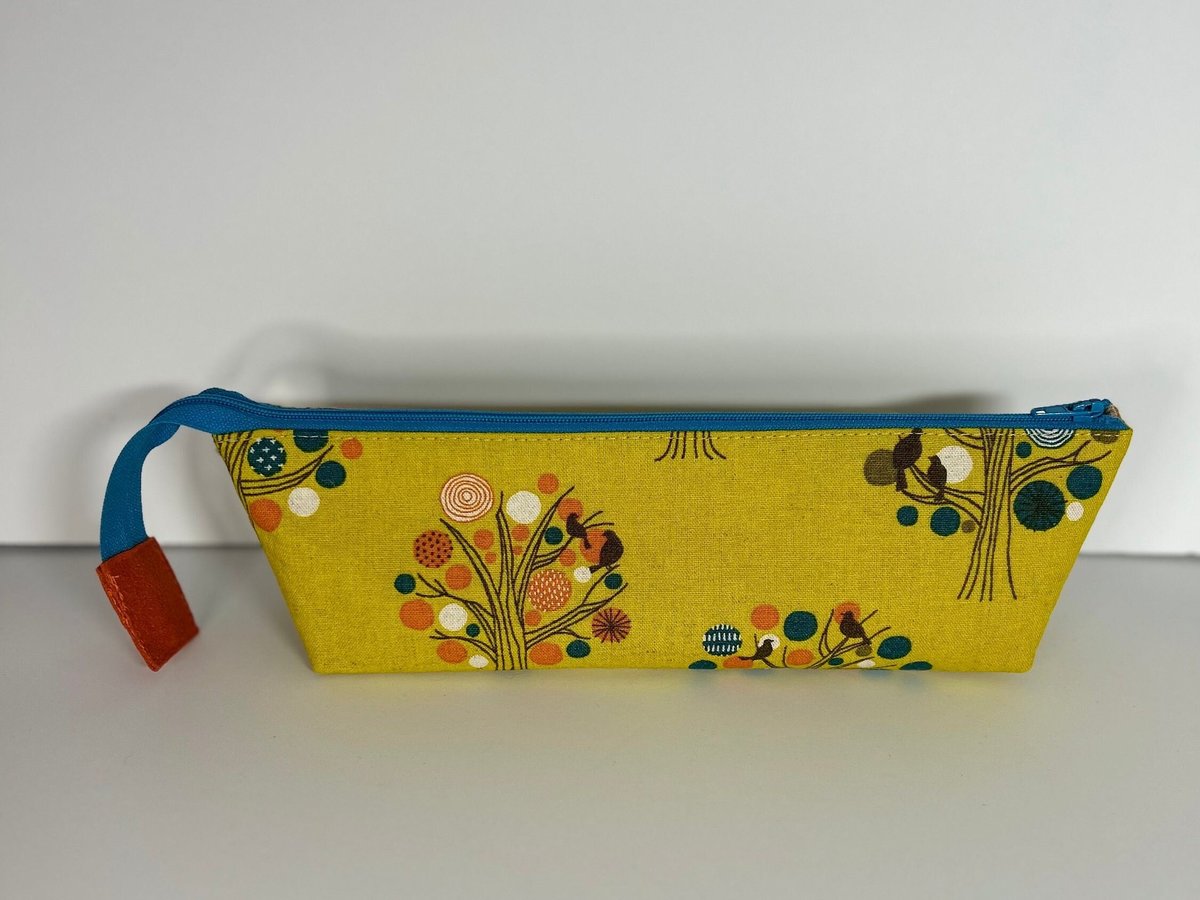 The Birds in the Trees Triangle Zip Bag