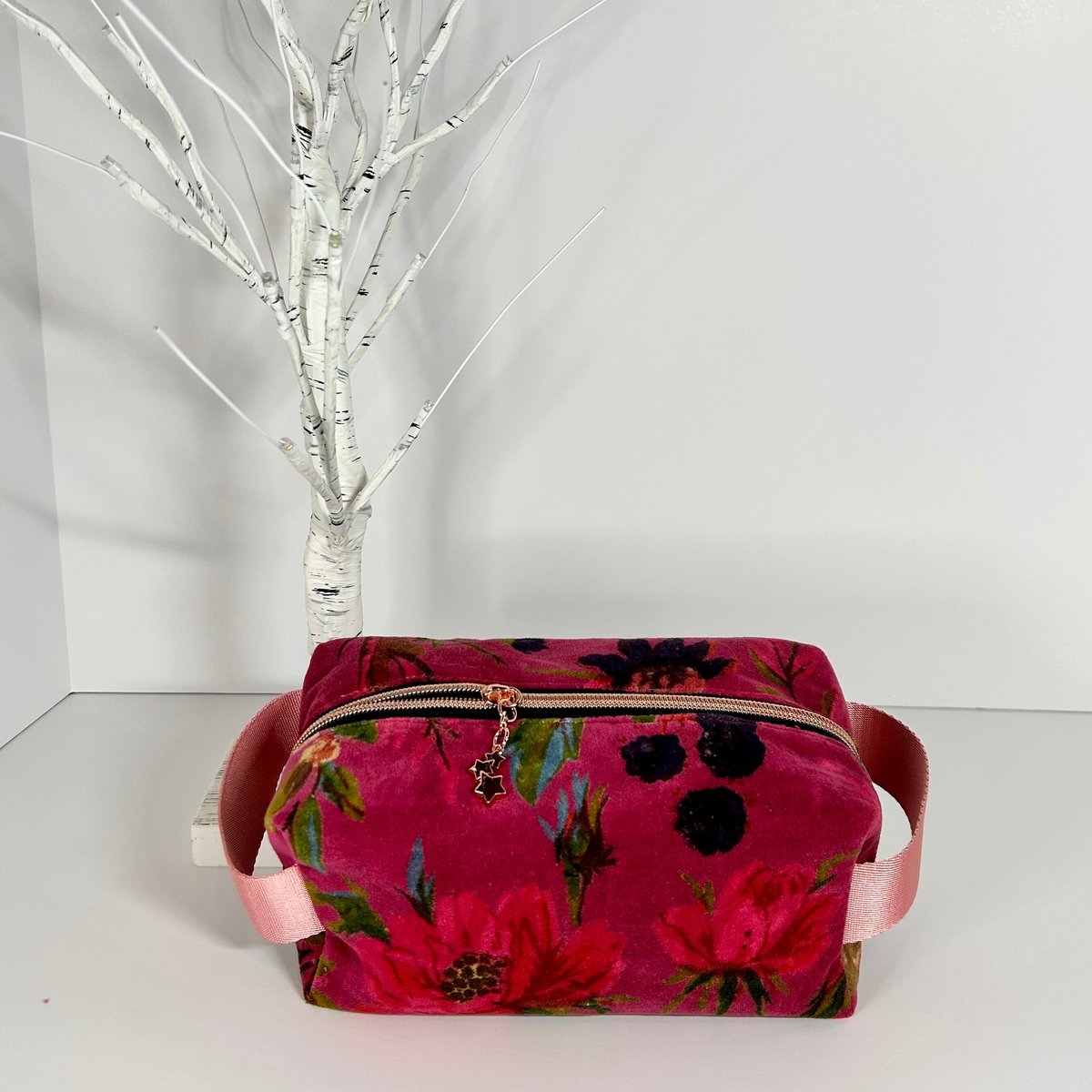 Velvet Birds Boxy Bag