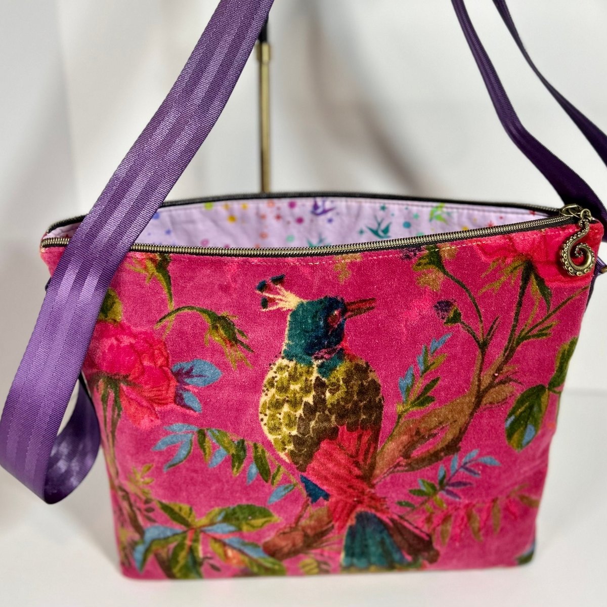 Velvet Birds Zippy Cross Body Bag