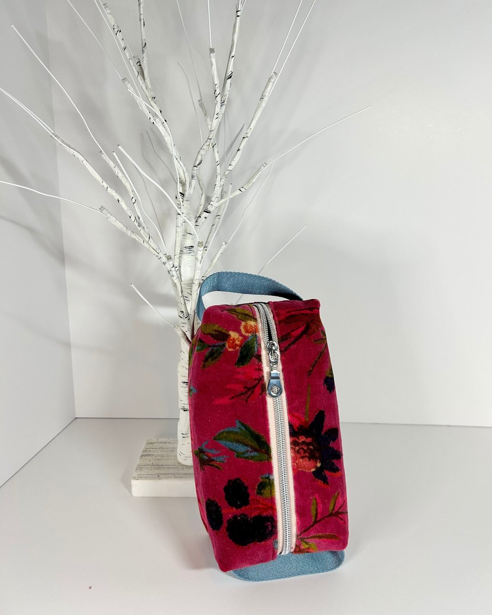 Velvet Birds Boxy Bag