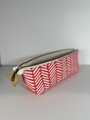 Stripey Stripey Triangle Zip Bag