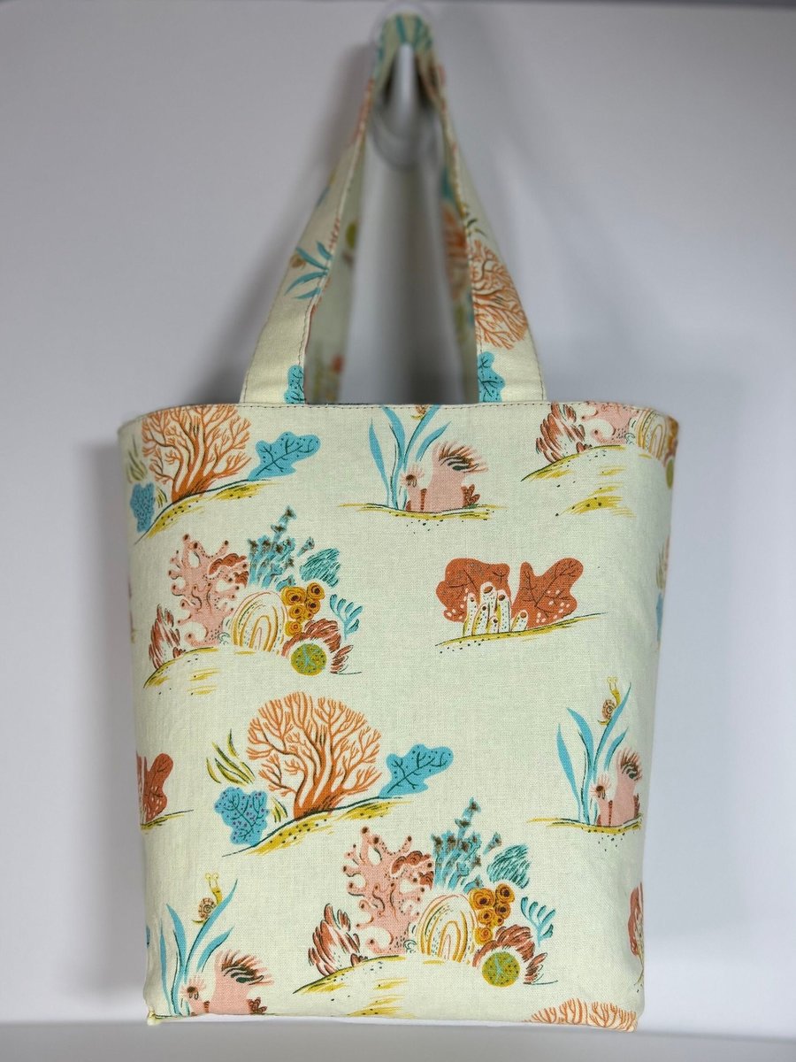 Colorful Coral Tote Bag