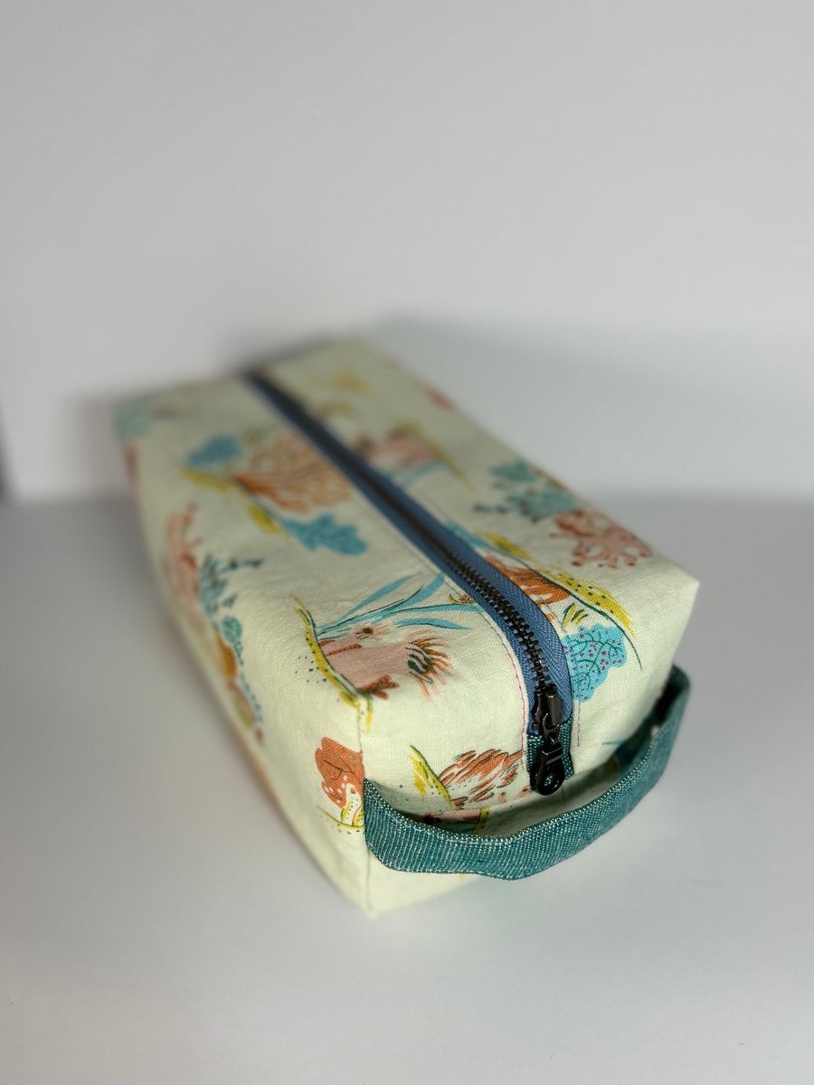 Colorful Coral Boxy Bag
