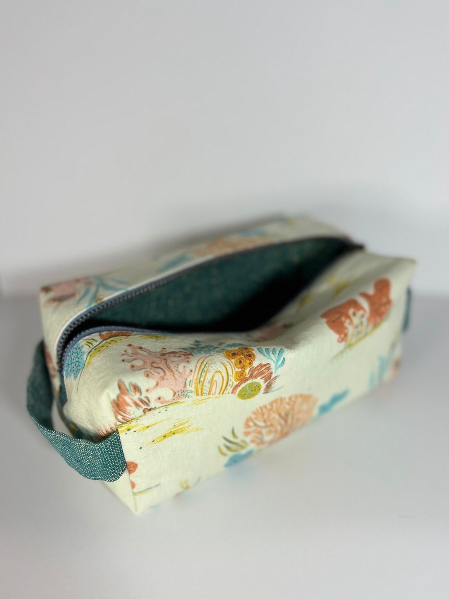 Colorful Coral Boxy Bag