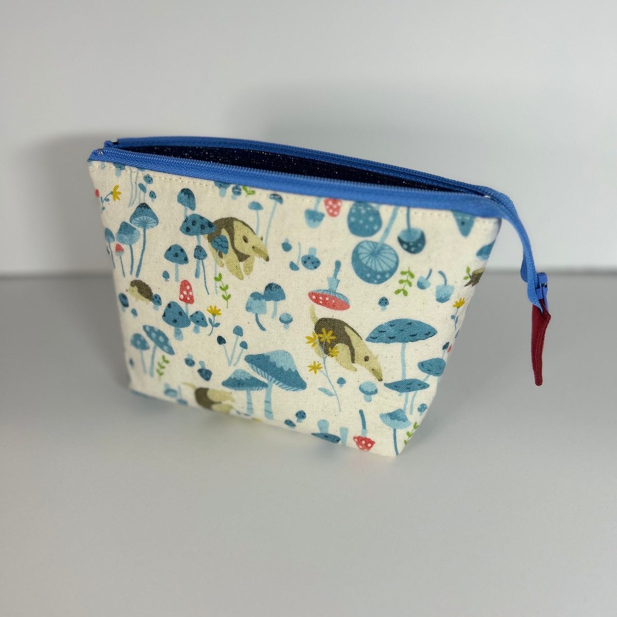Anteaters and Hedgehogs and Mushrooms, Oh My! Little Zippy Bag