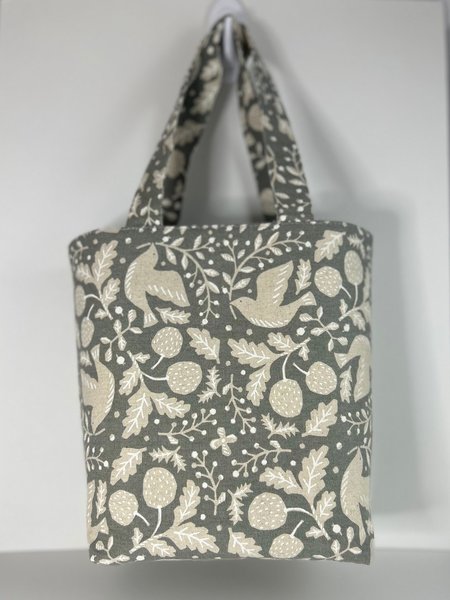 Silver Doves Tote Bag
