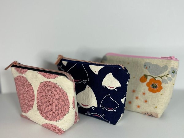 Tiny Zippy Coin Bags