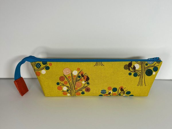 The Birds in the Trees Triangle Zip Bag